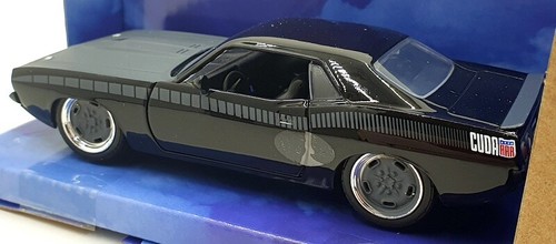 Jada 1/32 Scale 97206 - Letty's Plymouth Barracuda - Black Fast and Furious - Picture 2 of 5