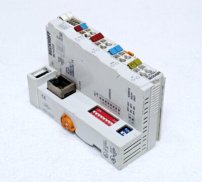 BECKHOFF BC9050  PLC ETHERNET TCP/IP BUS TERMINAL CONTROLLER MODULE / BC 9050
