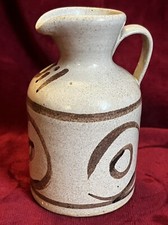 ABATY Hand Thrown Stoneware Oil Bottle Welsh Studio Pottery