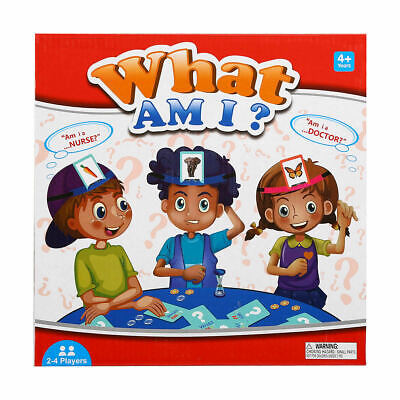 Guess Who Who Is it Who Am I Family Party Fun Kids Game Strategy Board Game