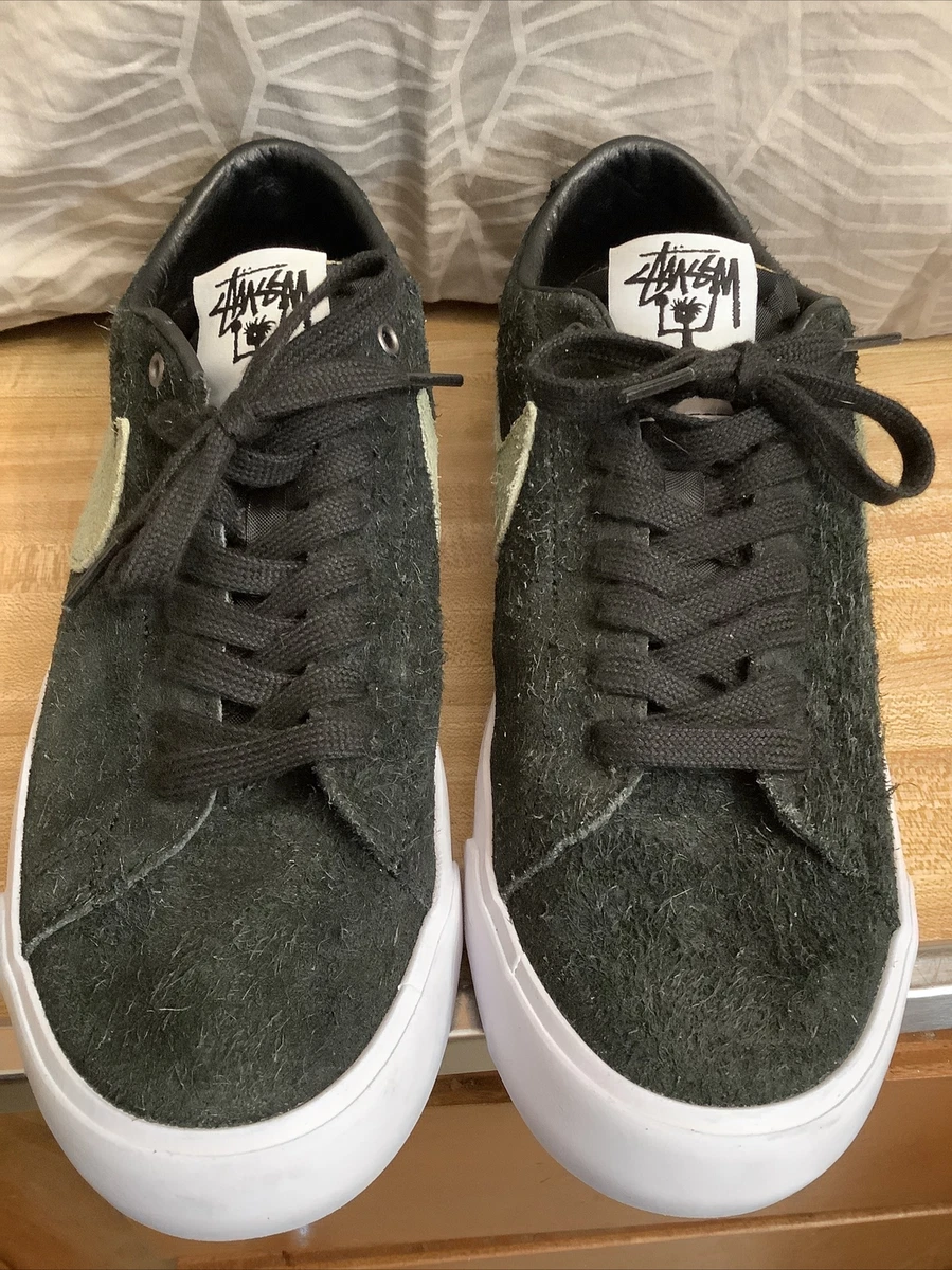 Nike Zoom SB Stussy Blazer Low Size 9.5 Stussy Palm Green