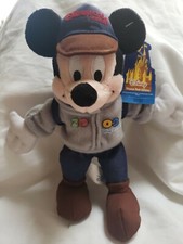 2003 Mickey Mouse Plush Bean Bag Beanies A magical place Disneyland RESORT mbb