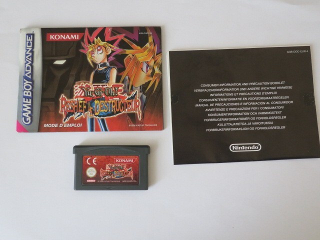 YU-GI-OH ! RESHEF LE DESTRUCTEUR  ----- pour GAME BOY ADVANCE