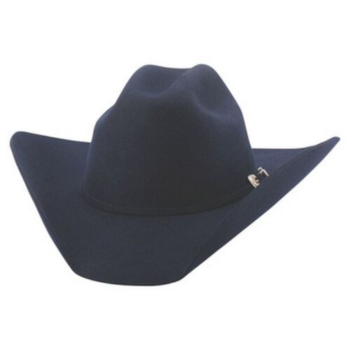 Cappello da cowboy Kingsman blu navy 4x lana - Foto 1 di 1