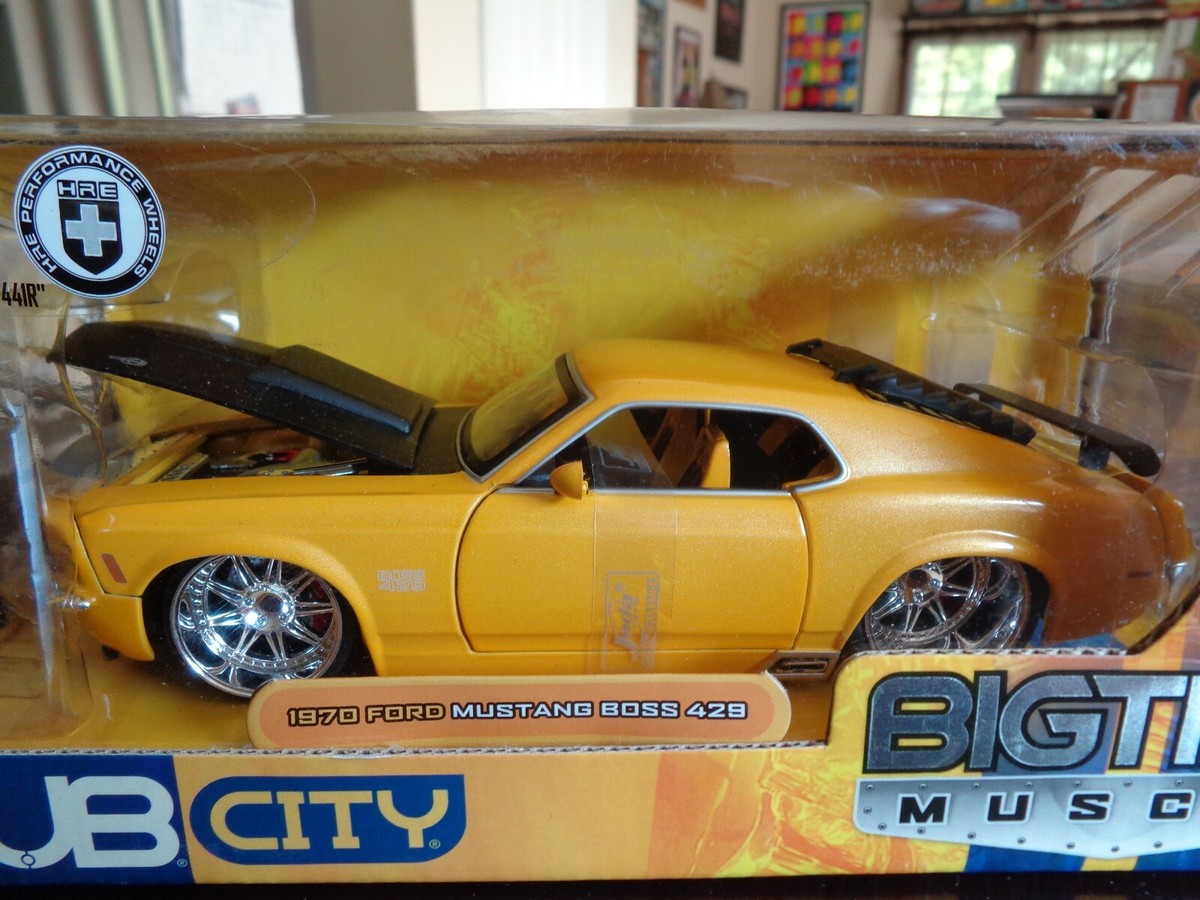 ミニカー DUB CITY 1970 FORD MUSTANG CUSTOM 1/24 1970 FORD MUSTANG BOSS 429 1/24 JADA DUB CITY BIGTIME MUSCLE