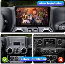 For Jeep Wranglerunlimited 07-18 Car Radio 10.1 Android 13 Gps Navi Stereo Bt For Jeep Wranglerunlimited 07-18 Car Radio 10.1 Android 13 Gps Navi Stereo Bt