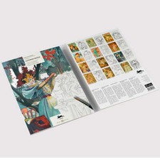 Mucha's Muse: A Professional Colouring Journey Inspired by Alphonse Mucha