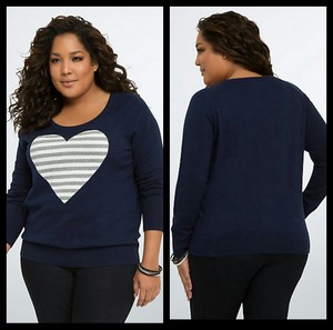 torrid heart sweater