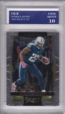 DERRICK HENRY ROOKIE CARD 2016 Select Football GEM MINT 10 $$ RC Titans Ravens!!