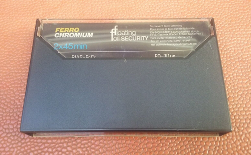 RARE PHILIPS FERRO CHROMIUM C90 Vintage 1978 Blank Audio Cassette Tape BIAS-FeCr - Photo 9/10