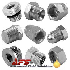 Steel Hydraulic Swivel Caps & Blanking Plugs - BSP/BSPT/JIC/Metric/NPT/SAE/BSPP