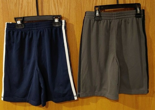 2 NWT Boys Adidas Shorts Navy & Dark Gray Size 5 -1186 - Picture 4 of 4