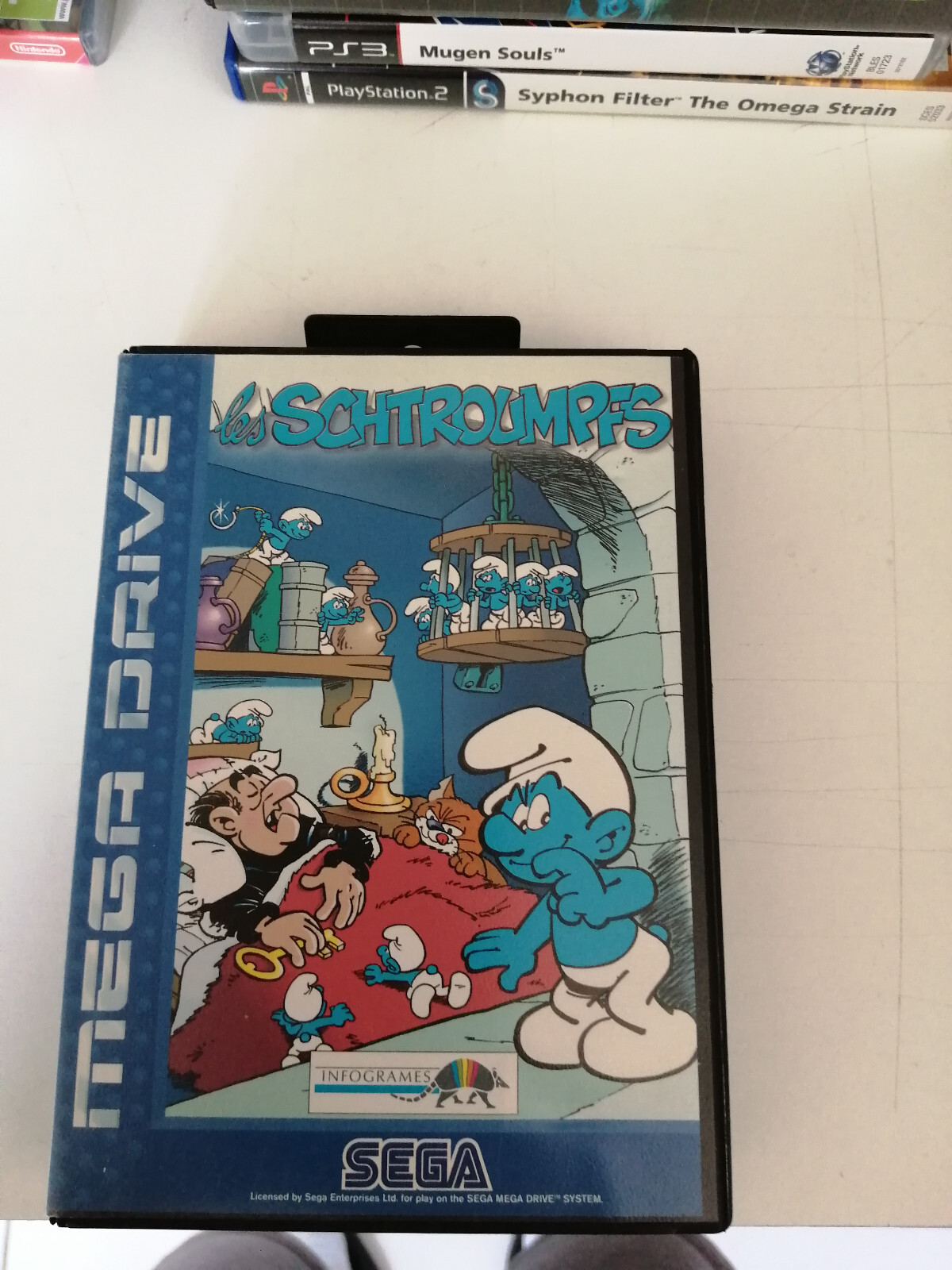 Les Schtroumpfs - SEGA Megadrive Mega Drive - Complet - PAL - Très Bon Etat