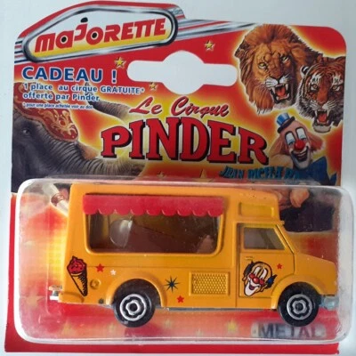MAJORETTE FOURGON GLACE PINDER 259 - BLISTER NEUF - BASE MÉTAL - 1:67 - Photo 1/4