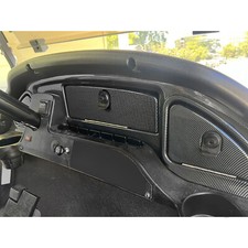 Golf Cart Dash Carbon Fiber Look Locking Door For Club Car Precedent 2008.5-up