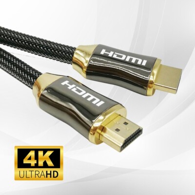 4K HDMI Ultra HD High Speed Cable 2160p Gold Plated TV PS4 Sky Xbox  Virgin UK