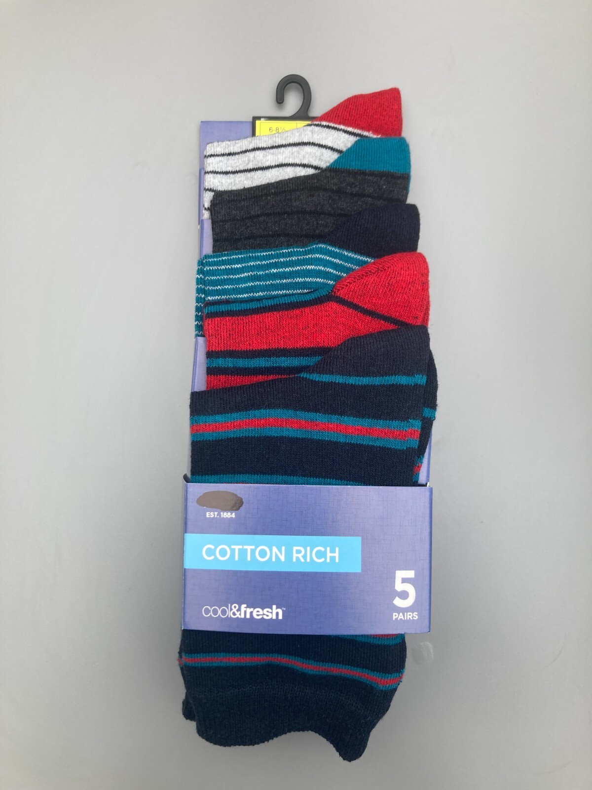 M & S MARKS AND SPENCER Men's Cotton Rich Socks 5 PAIRS eBay