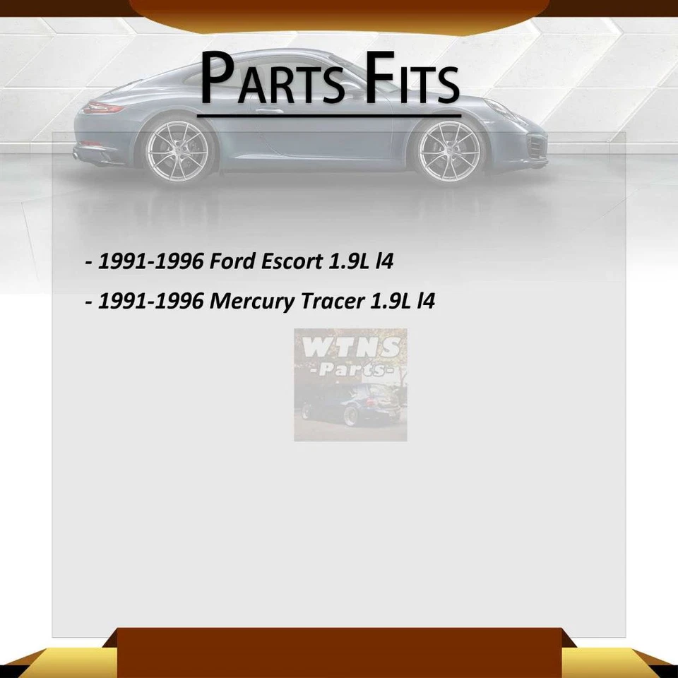Braço de controle inferior dianteiro com junta esférica 2 peças para 1991-1996 Ford Escort 1.9L - Imagem 2 de 4