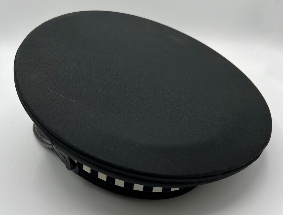 Vintage English North Wales Police Cap Hat Visor Cop Uniform England