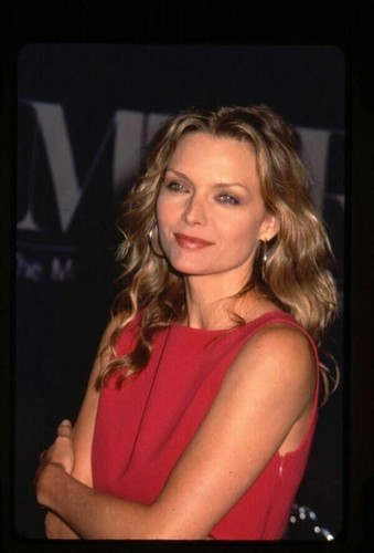 michelle pfeiffer red dress