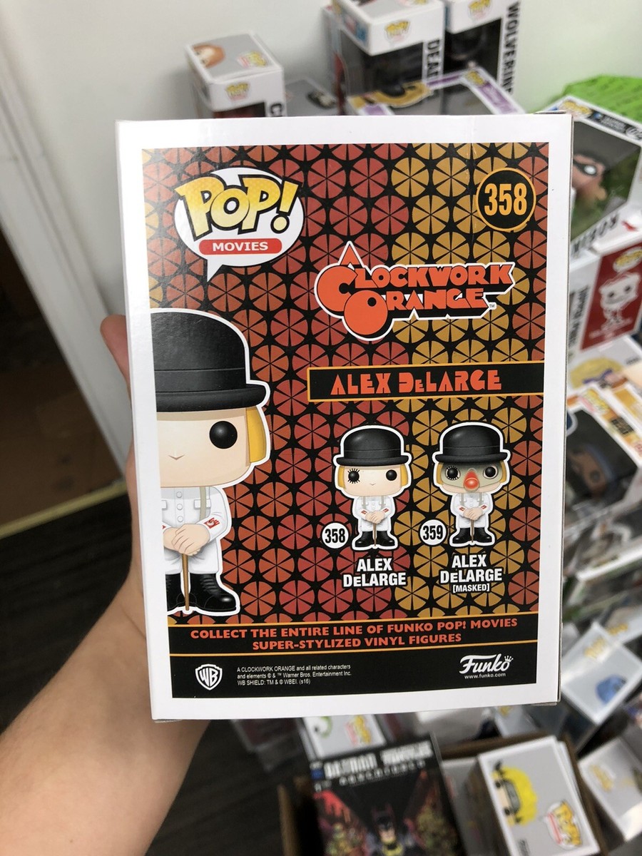 Funko pop clock work orange Alex case fresh mint | eBay UK