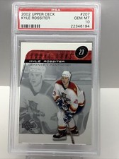 2002 UPPER DECK KYLE ROSSITER YOUNG GUNS #207 RC PSA 10 *POP 6*