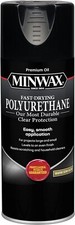 Minwax Fast Drying Polyurethane Spray, Protective Wood Finish, Semi-Gloss, 11.5