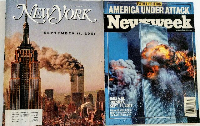 9/11 World Trade Center Newsweek and New York Magazines