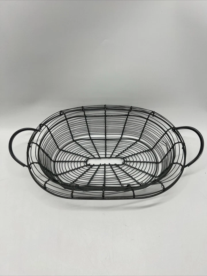 Cesta de almacenamiento de alimentos con asas para sala de estar alimentos bebidas bocadillos gabinetes Foto 2 de 4