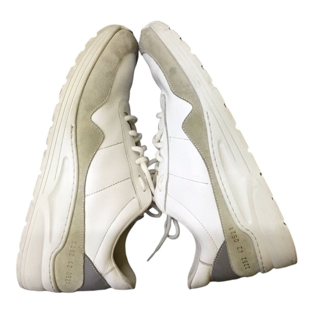 Common Projects Men Leather Suede Colorblock Patt… - image 3