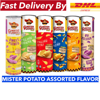 Cruchy Mister Potato Crisps Assorted Flavor