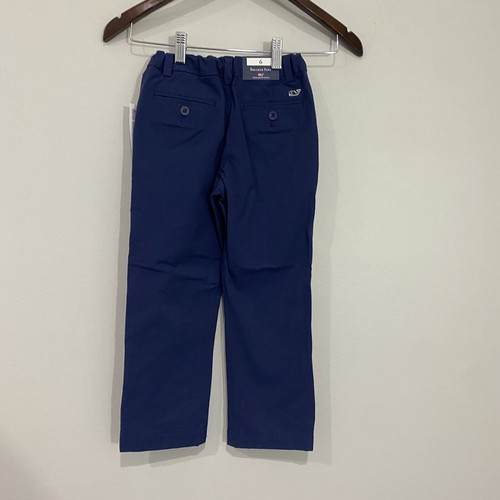VINEYARD VINES $52 New Boys 6 Navy Blue Straight Leg PerformanceBreaker Pants R2 - Picture 7 of 8