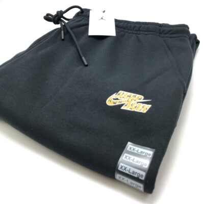 *NEW* Men NIKE Jordan Flight MVP Fleece Essential Jogger Black (DQ8100 010)  