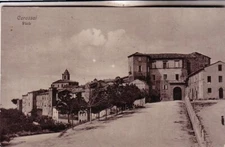 CARTOLINA  CARASSAI  FP VIAGGIATA  1910 VIALE