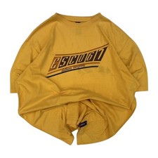 ESCO 67 Y2K Short Sleeve T-Shirt Yellow XL