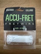 Fretwire par Dunlop 6S6100, Jumbo Hard, 18% Nickel Argent 24 pièces.