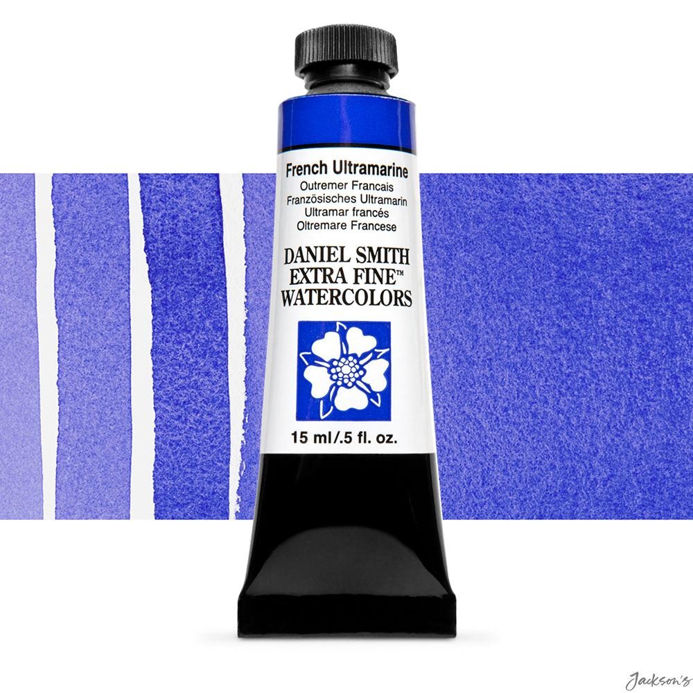 Daniel Smith Watercolour Paint Tube 15ml French Ultramarine PB29 For Artists