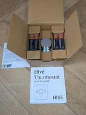 Hive Active Heating thermostat SLT3D brand new in box Silver