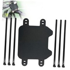 Motorcycle Front Number Plate,Durable ABS Plastic Front License Plate for 