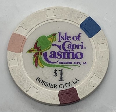 Isle of Capri Casino $1 Gaming Chip - Bossier City Louisiana H&C 1994-2006