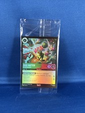 Disney Lorcana D23 Promo MAD HATTER Gold Member EXCLUSIVE Card SEALED 2026