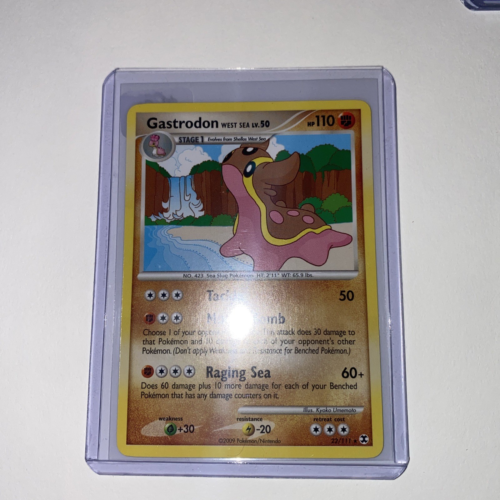 Pokemon TCG Gastrodon (West Sea) 22/111 - NM Rising Rivals 2008
