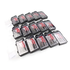Metric Thread Repair Insert Kit 15pcs M12x1.5 Helicoil Car Pro Coil Tools