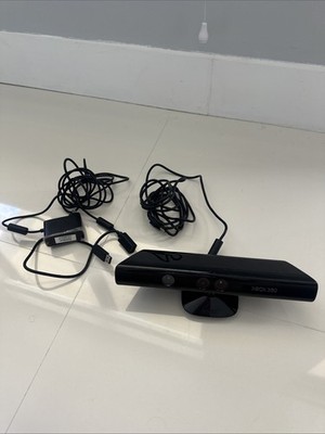 Xbox 360 Kinect Sensor Model 1414 With AC Adapter Bundle