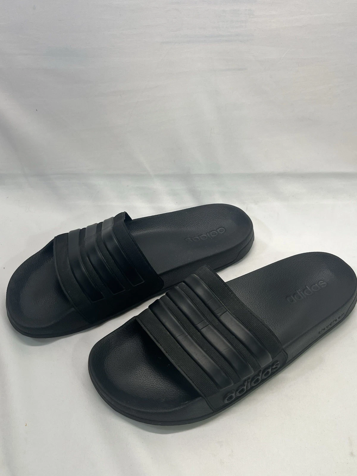 Adidas Adilette Slides Sandalo Scarpa Uomo Cloudfoam GZ3772 Taglia 12 Nero