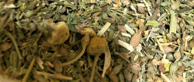 Chamomile Flowers Catnip Peppermint Skullcap Leaf Organic Tea 