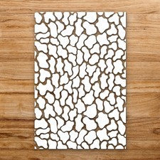 Organic Art Irr Large Reusable Wall Stencil For Painting DIY Home Decor Template
