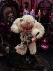 Goth horror bunny  Plush Stuffed Animal Handmade Decor creepy Halloween — photo 2