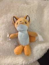 DR. BROWN'S Orange Fox Pacifier Plush Clip Infant Holder Teether
