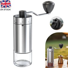 Manual Coffee Bean Mill Grinder External Adjustable Hand Crank Coffee Grinder UK